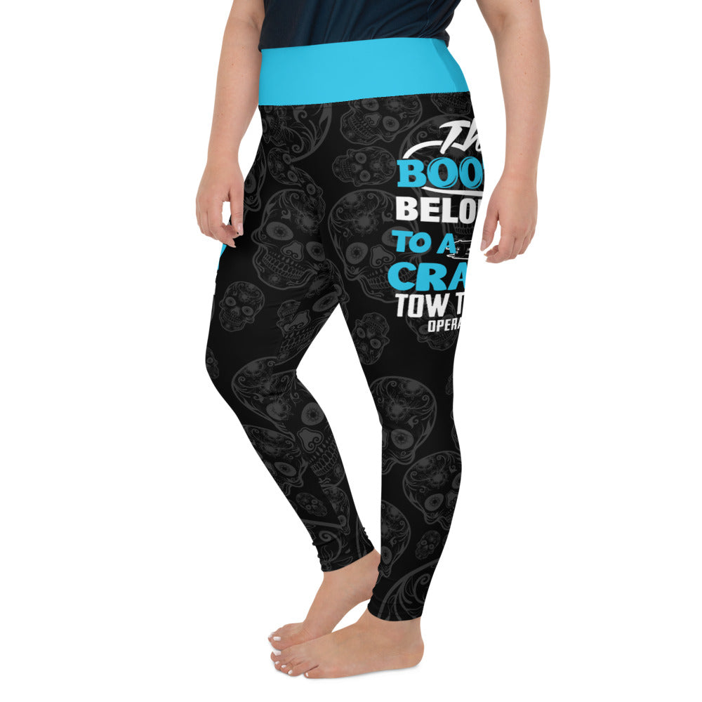 This Belongs TowTruck (Operator) Plus Size Leggings - view 4