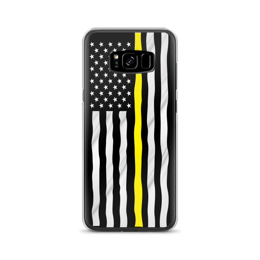 Thin Yellow Line Samsung Case - view 4