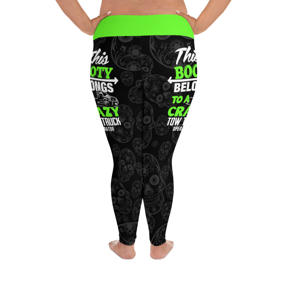 This Belongs TowTruck (Operator) Plus Size Leggings - view 2