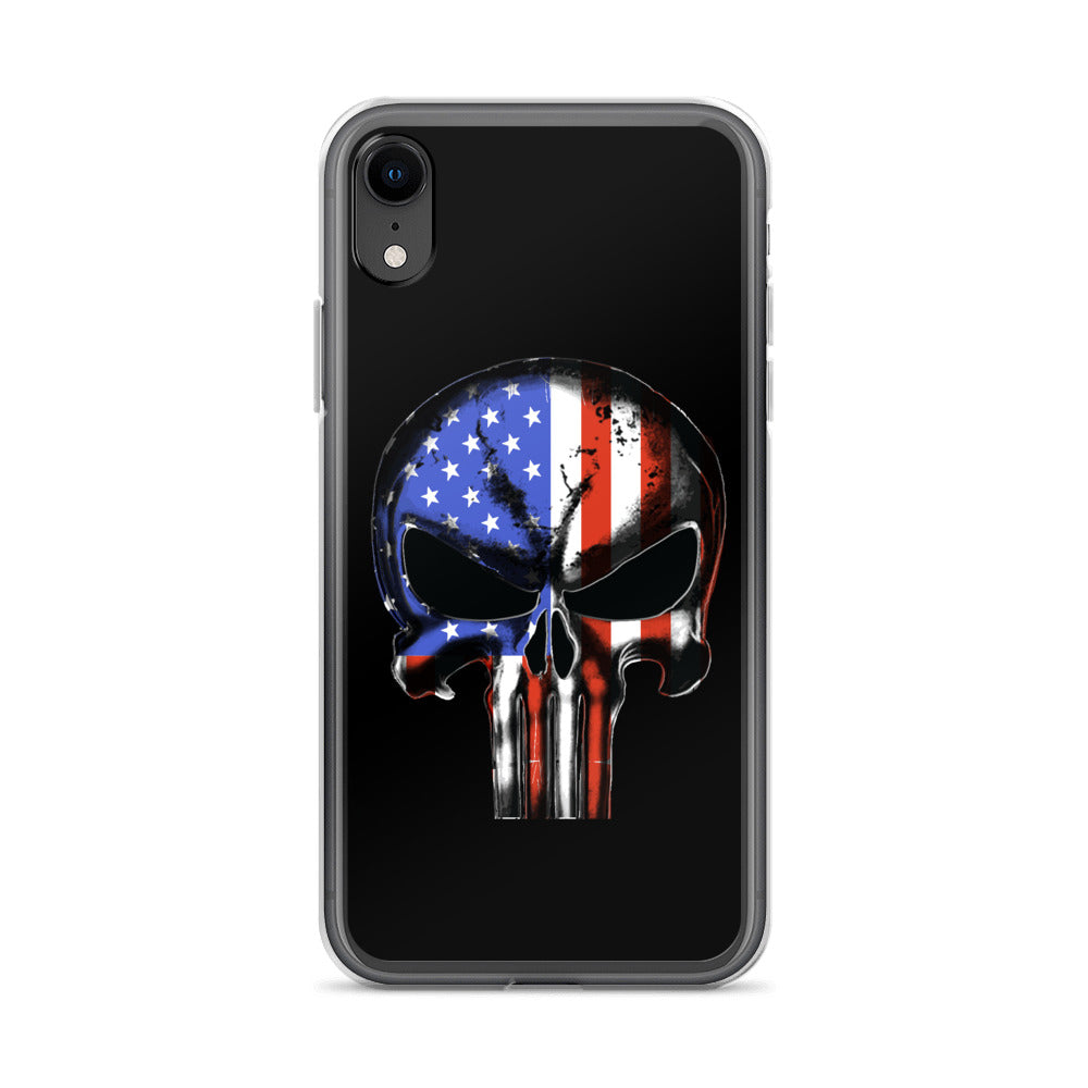 United States of America Flag Punisher iPhone Case - view 17