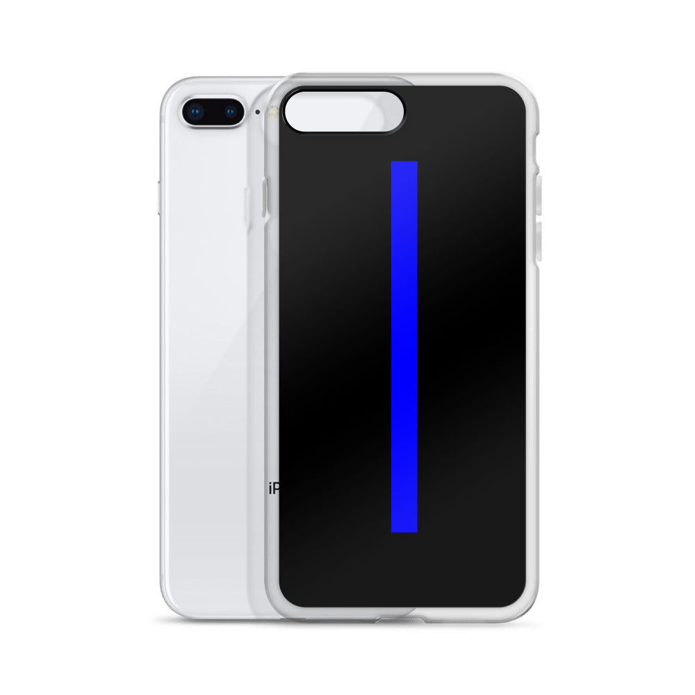 Thin Blue Line iPhone Case