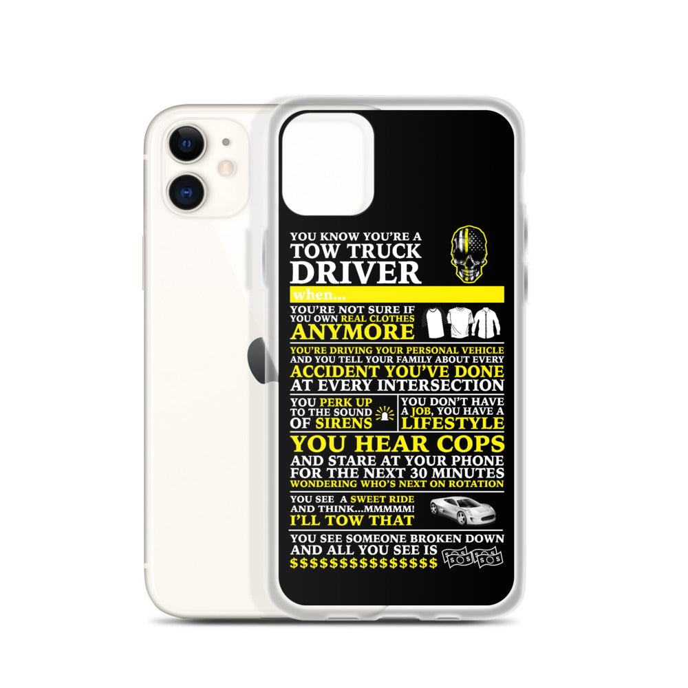 Tow Operator iPhone Case