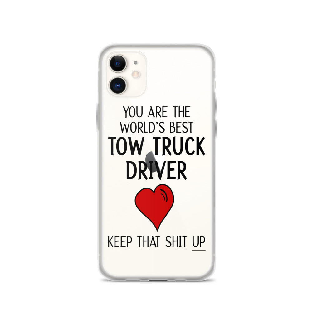 Tow Truck Driver iPhone Case - view 2