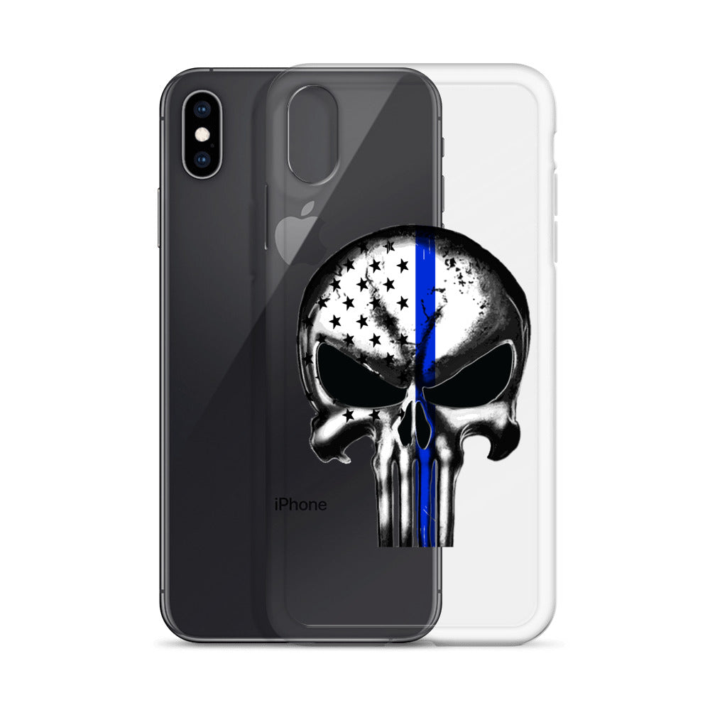 Thin Blue Line iPhone Case