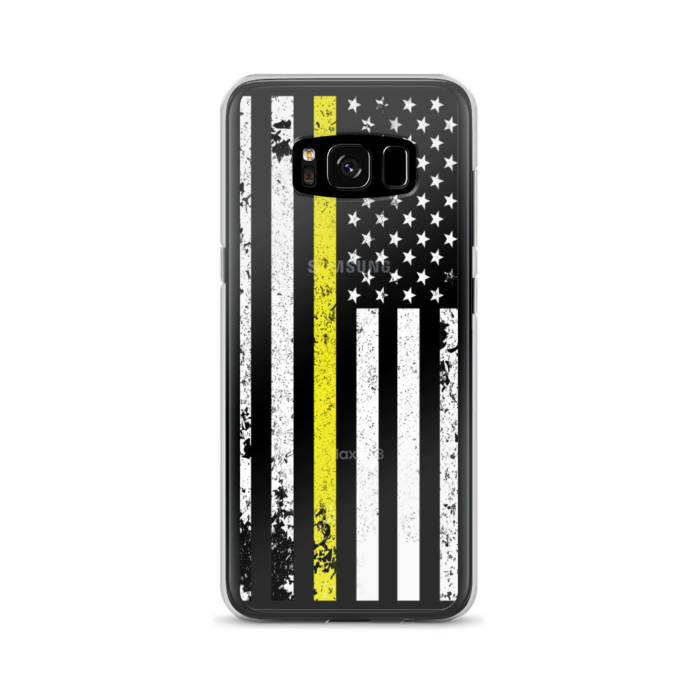 Thin Yellow Line Samsung Case - view 5