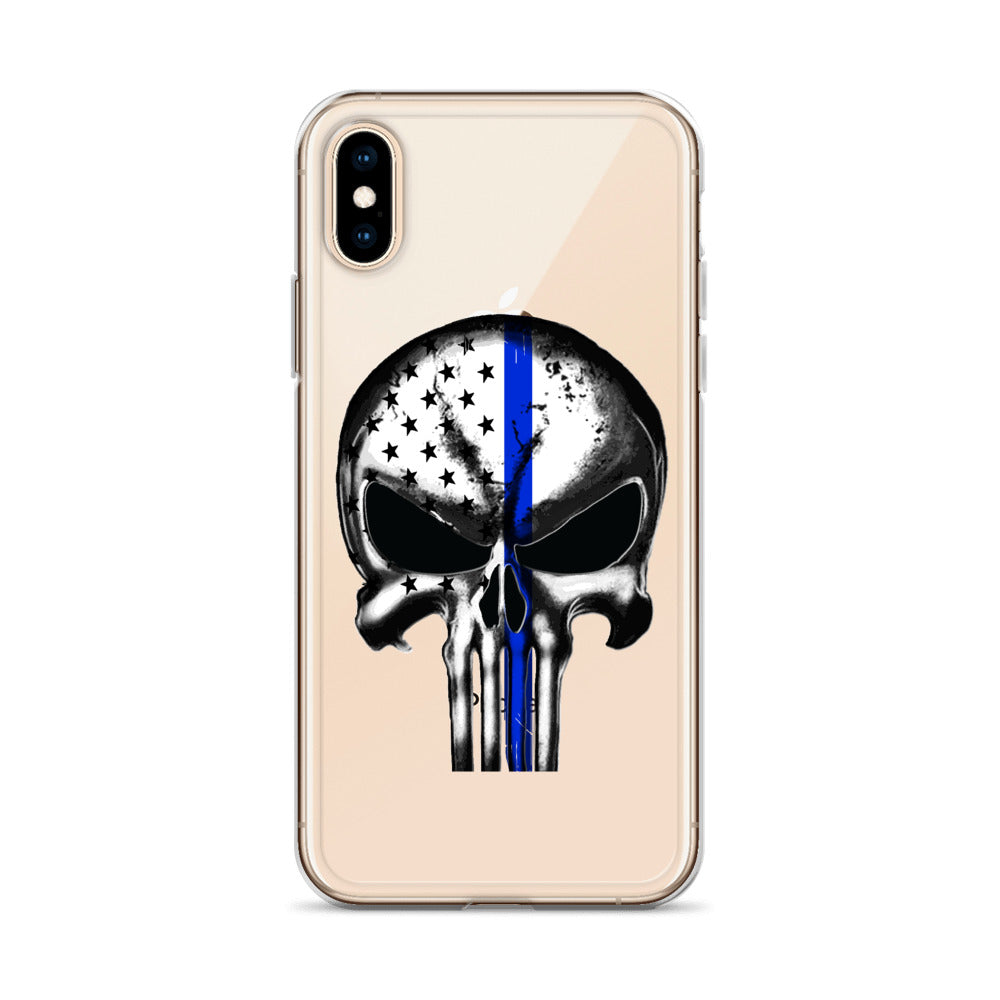 Thin Blue Line iPhone Case