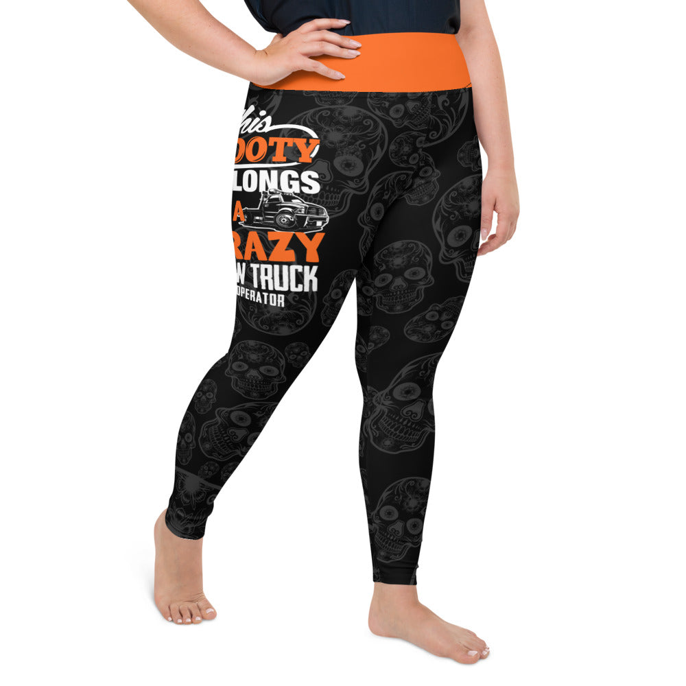 This Belongs TowTruck (Operator) Plus Size Leggings - view 3