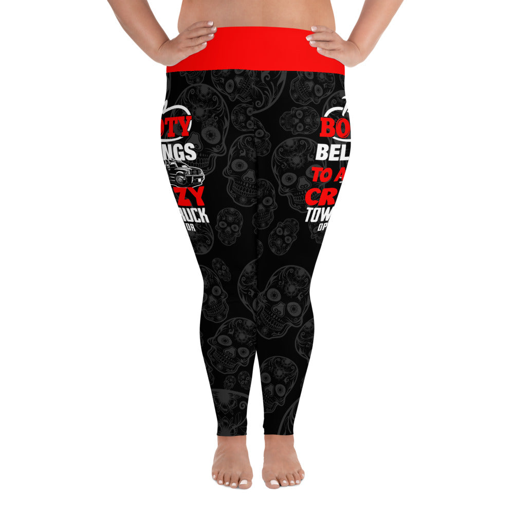This Belongs TowTruck (Operator) Plus Size Leggings - view 5