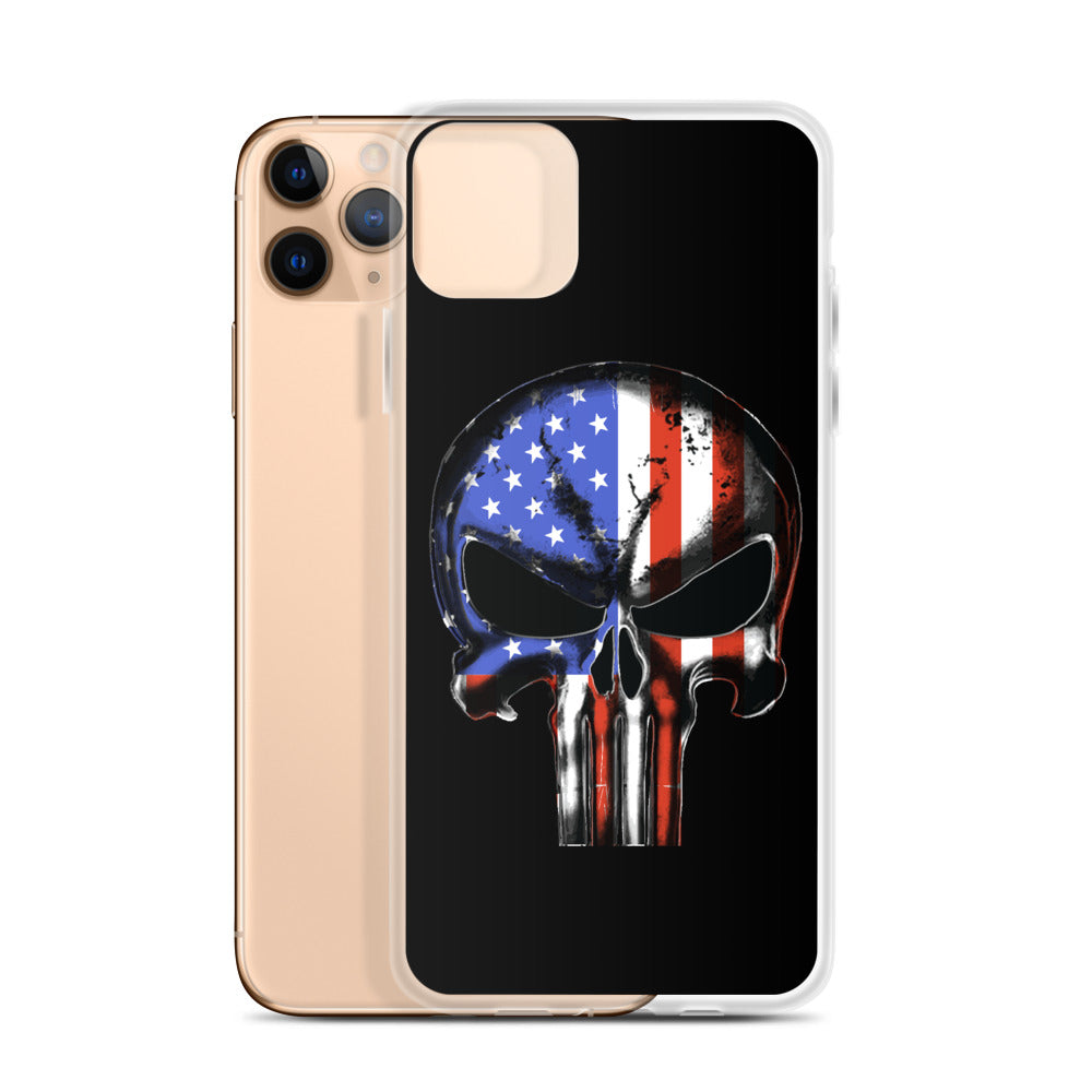 United States of America Flag Punisher iPhone Case - view 6