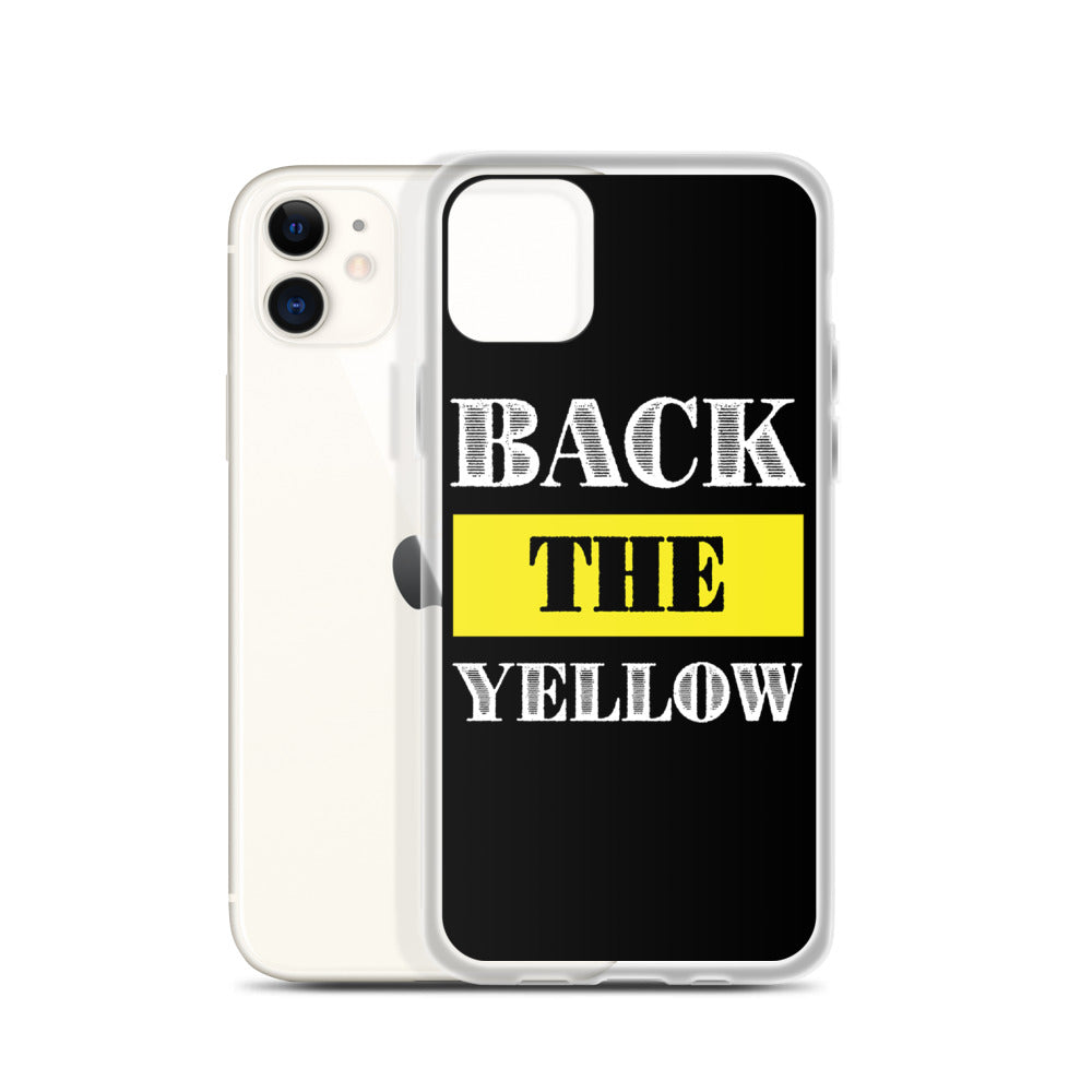 Back The Yellow iPhone Case