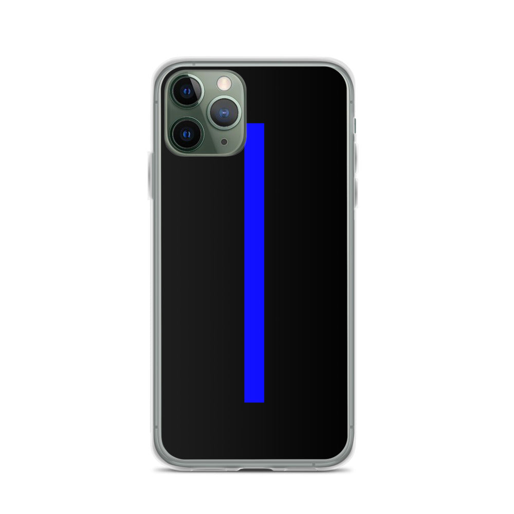 Thin Blue Line iPhone Case