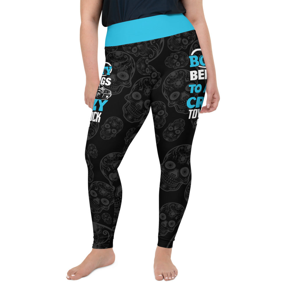 This Belongs TowTruck (Operator) Plus Size Leggings