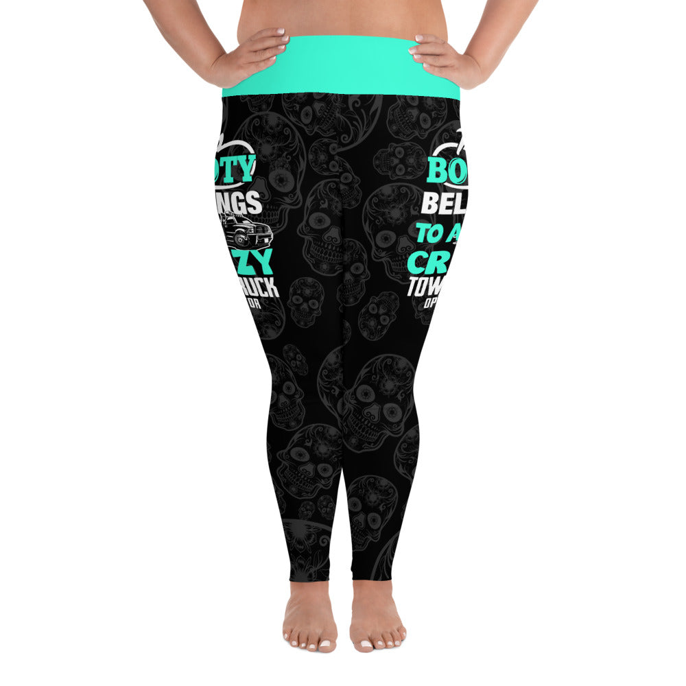 This Belongs TowTruck (Operator) Plus Size Leggings
