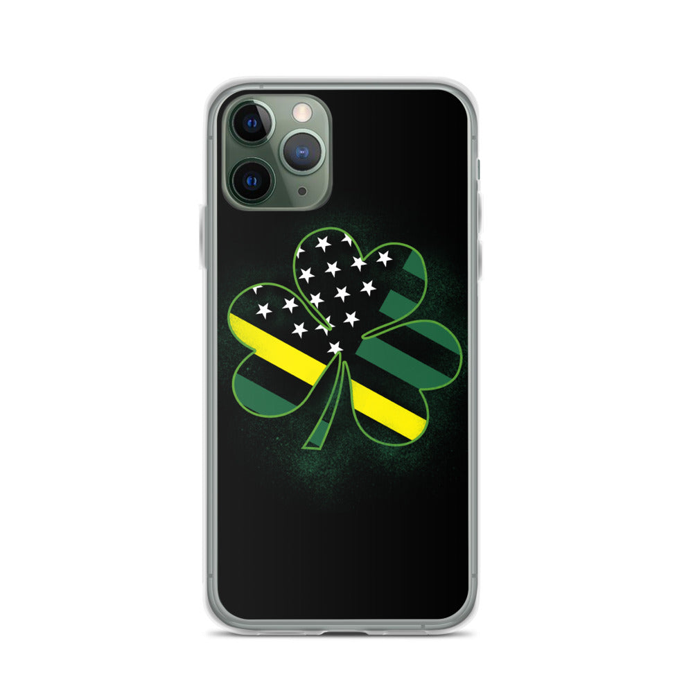 Thin Yellow Line iPhone Case - view 3