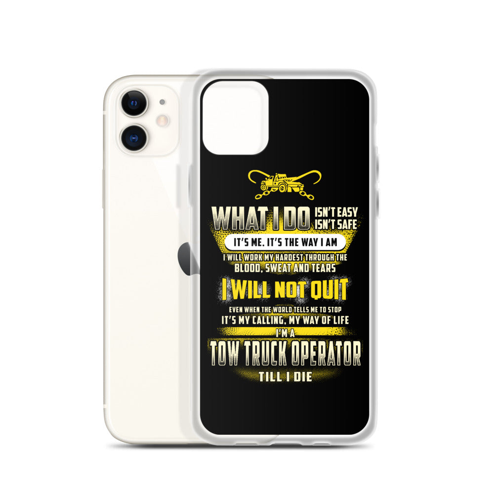 Tow Operator iPhone Case