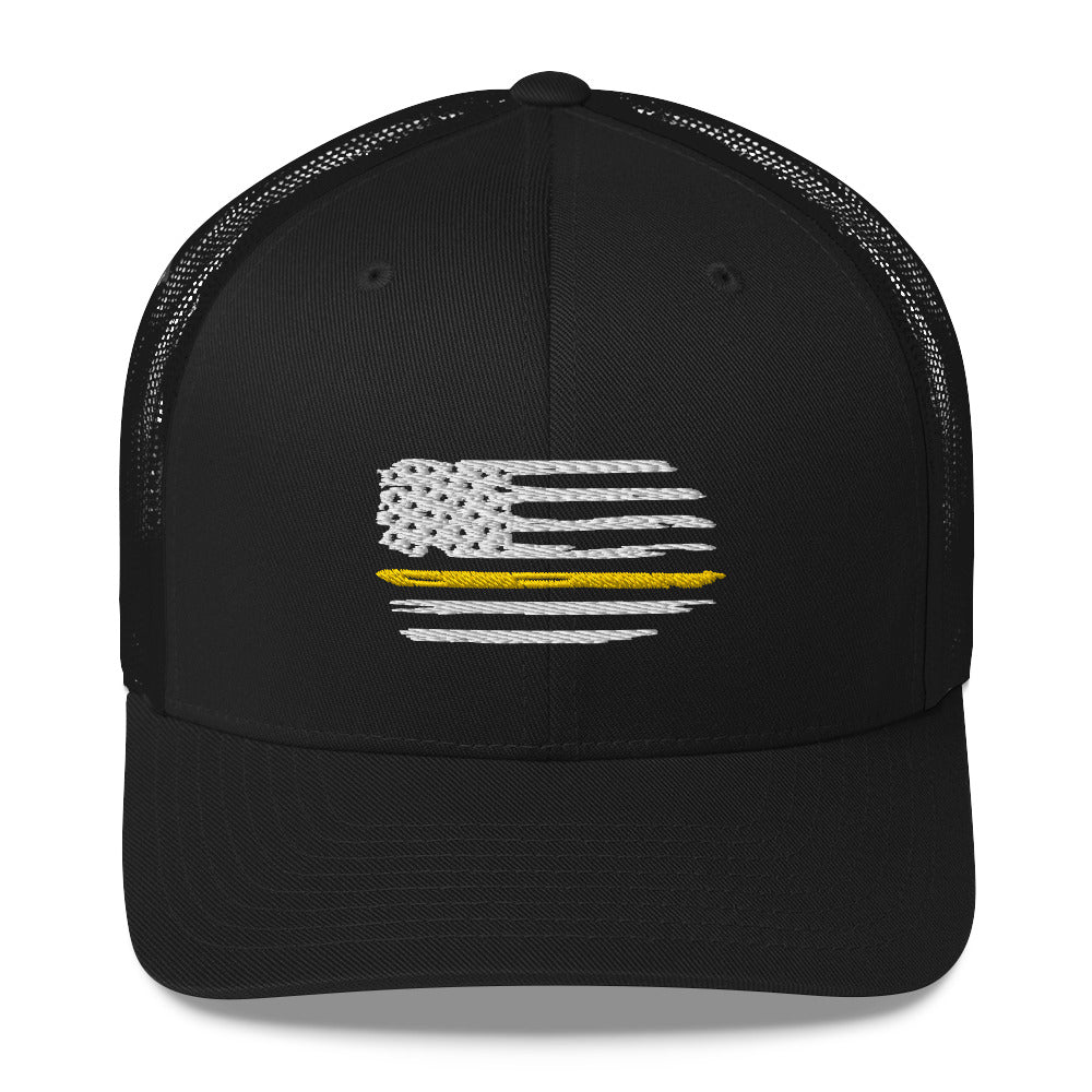 Thin Yellow Line Trucker Cap