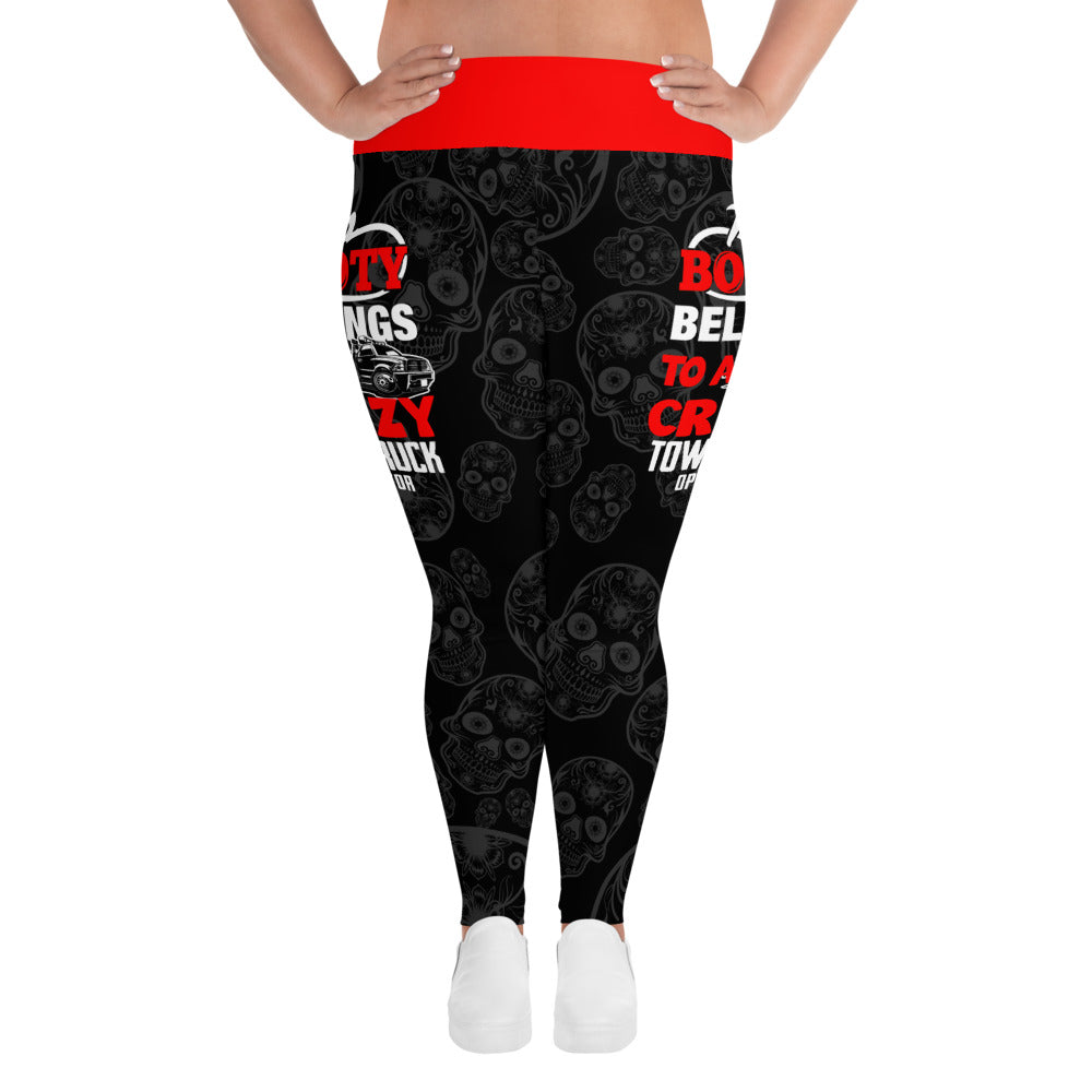 This Belongs TowTruck (Operator) Plus Size Leggings - view 6