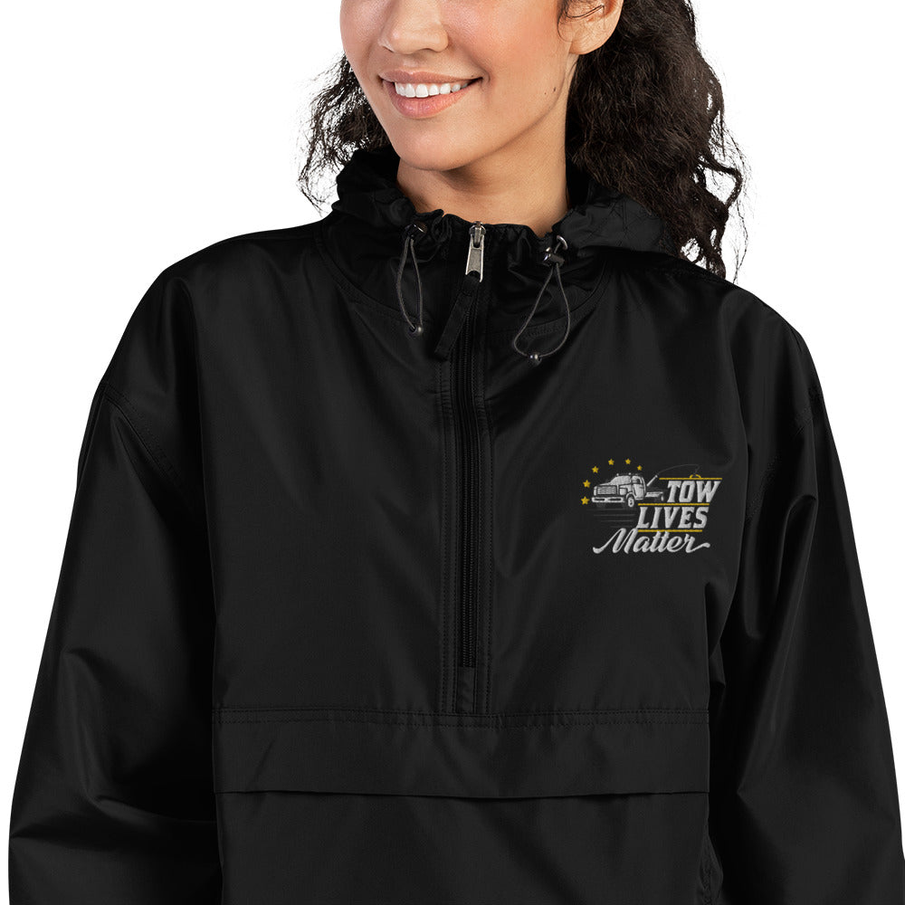 Towlivesmatter Embroidered Jacket - view 4