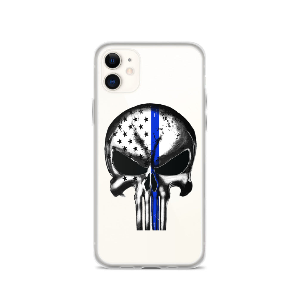 Thin Blue Line iPhone Case - view 2
