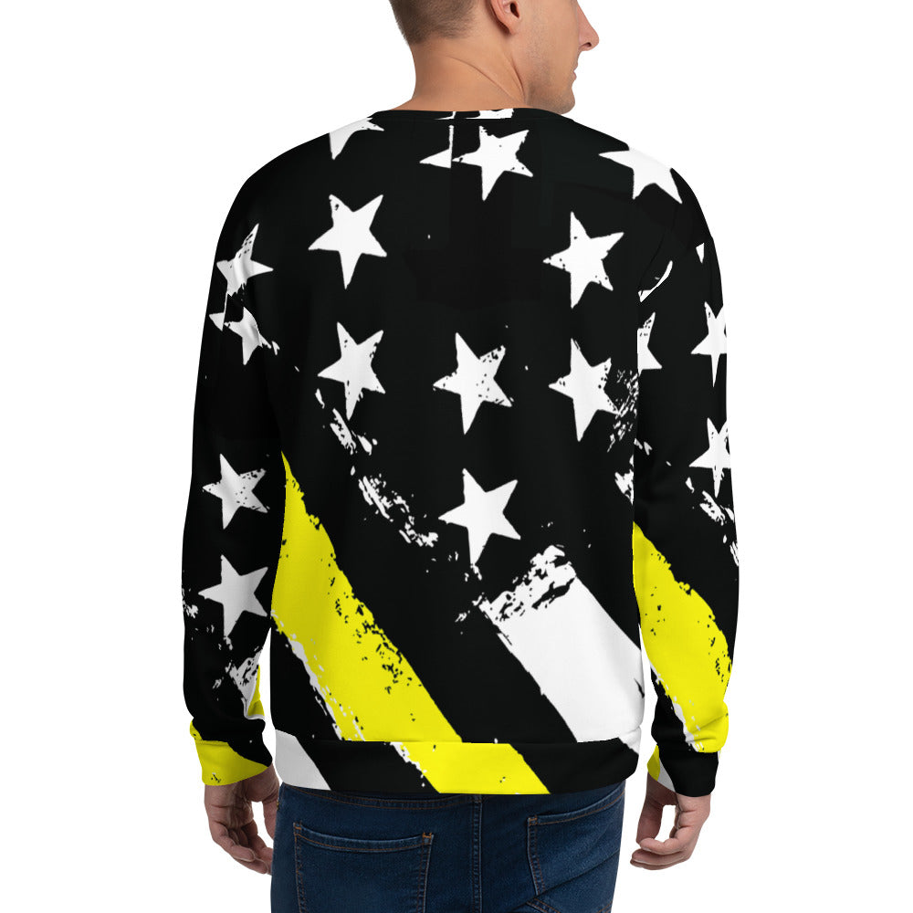 Slow Down Move Over All Over Print Unisex Sweatshirt - view 2