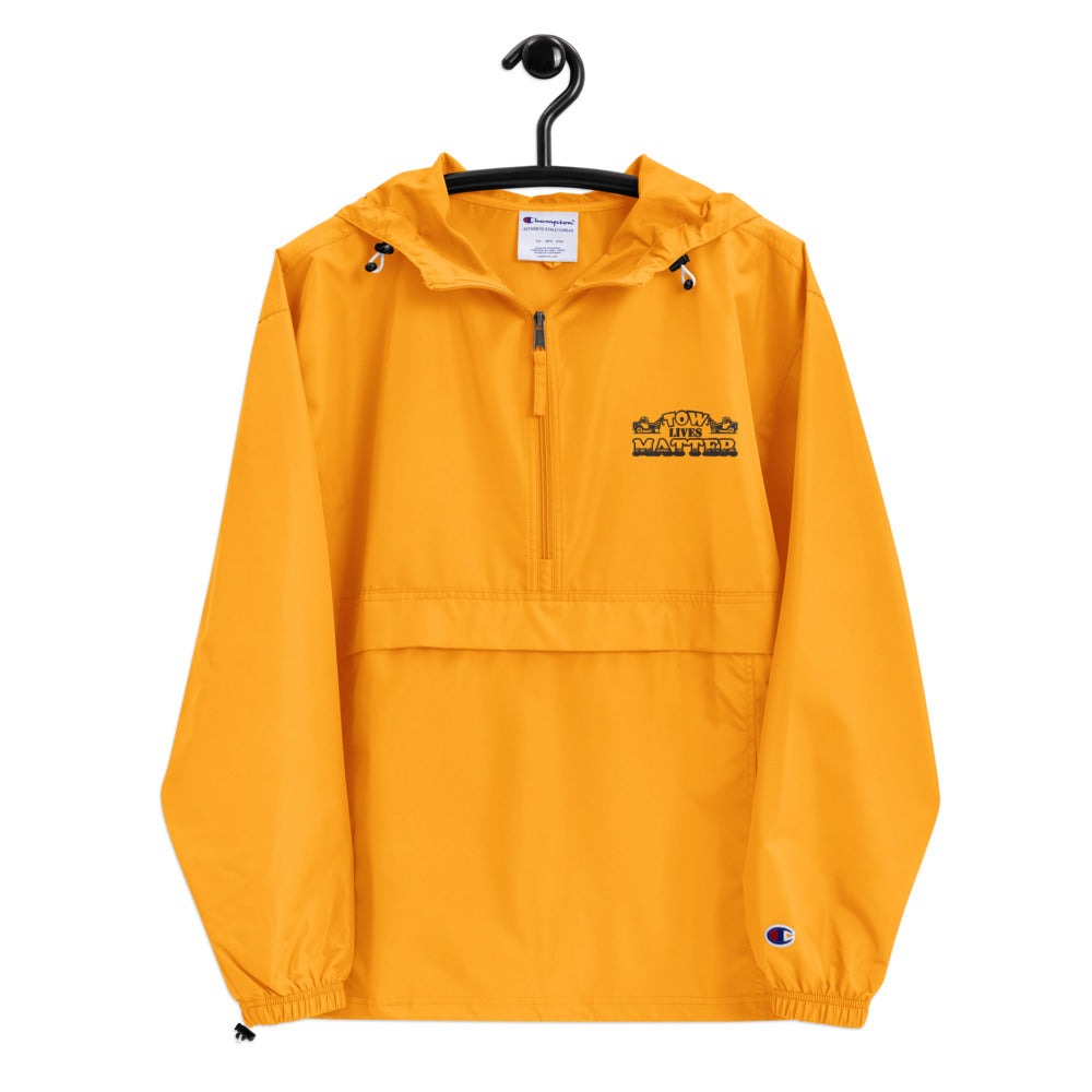 Towlivesmatter Embroidered Packable Jacket - view 2