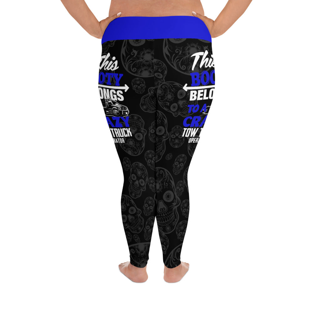 This Belongs TowTruck (Operator) Plus Size Leggings - view 2