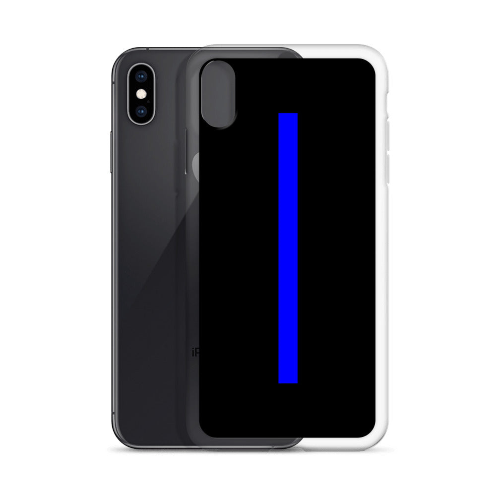 Thin Blue Line iPhone Case