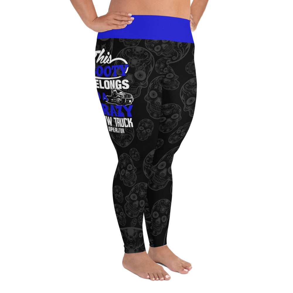 This Belongs TowTruck (Operator) Plus Size Leggings - view 3