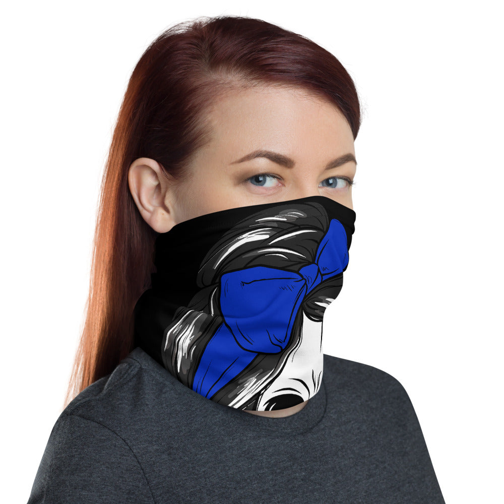 Thin Blue Line Neck Gaiter - Premium Quality - view 3