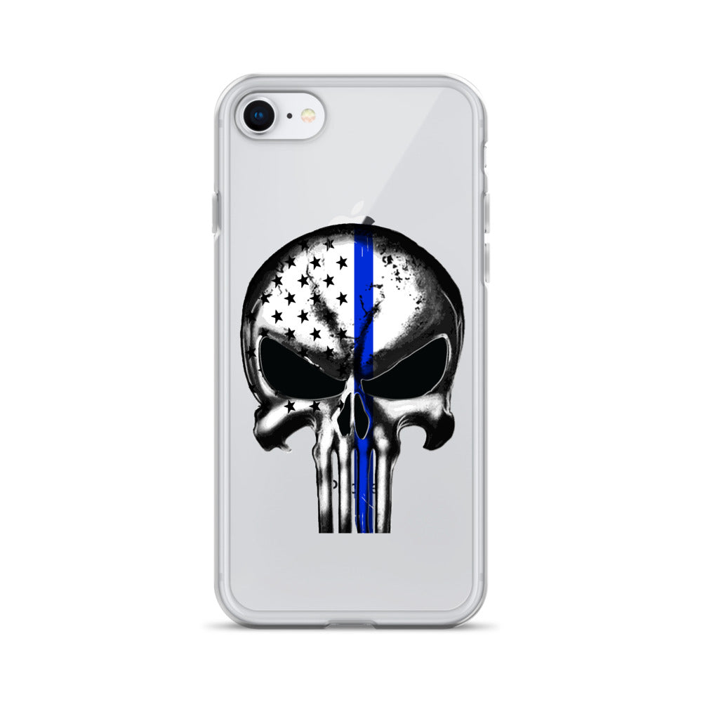 Thin Blue Line iPhone Case - view 9