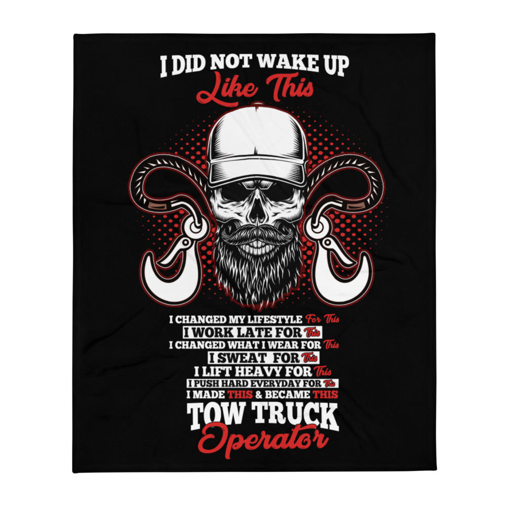 Proud Tow Truck Operator Blanket - view 2