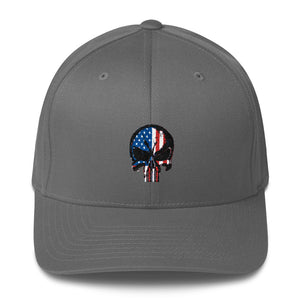 United States of America Flag Punisher Hat