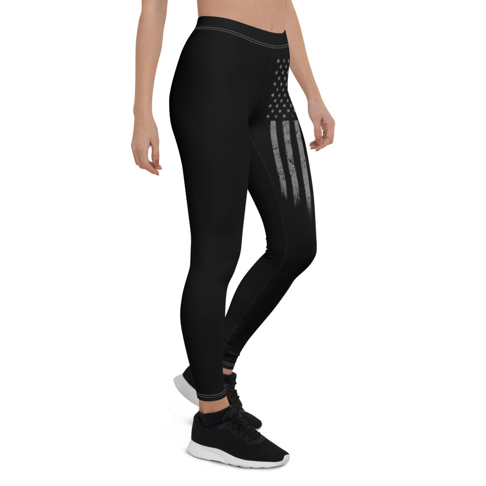 Thin Yellow Line Leggings - view 7