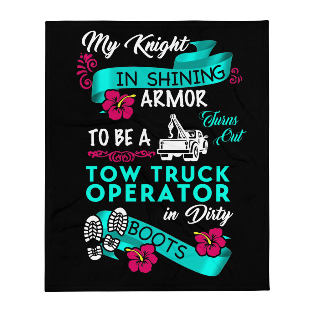 Proud Tow Truck Operator Blanket