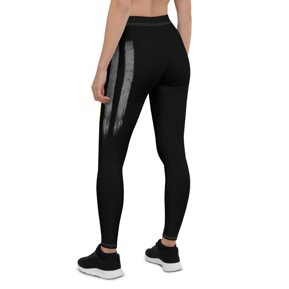 Thin Yellow Line Leggings - view 4