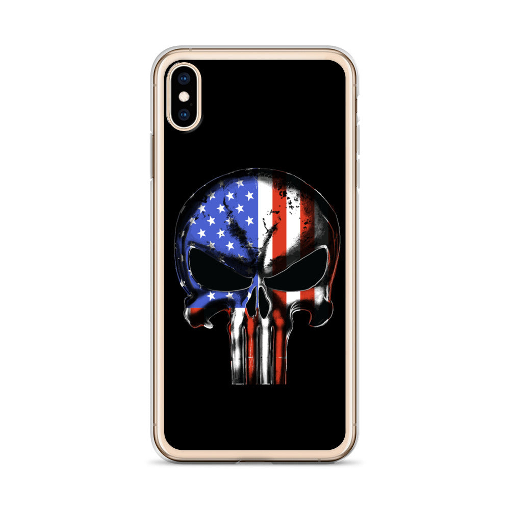 United States of America Flag Punisher iPhone Case - view 23