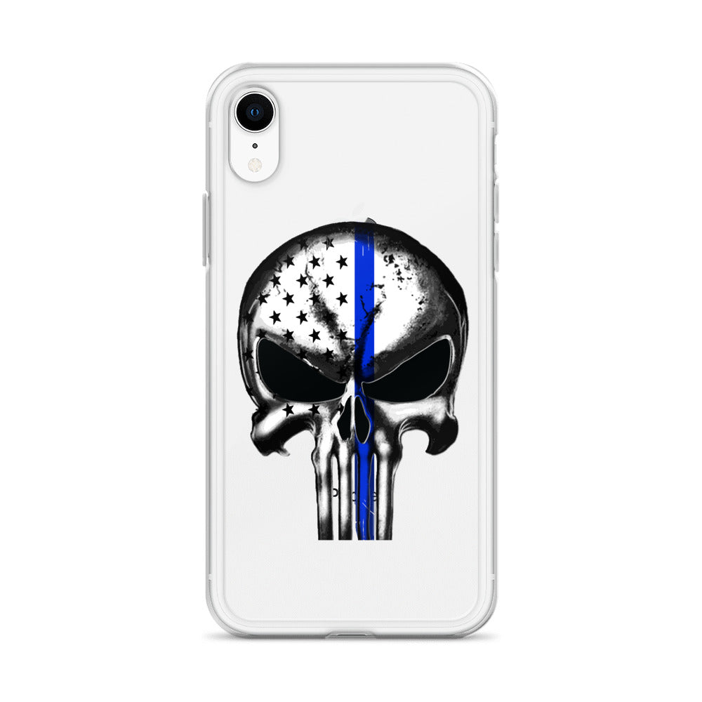 Thin Blue Line iPhone Case