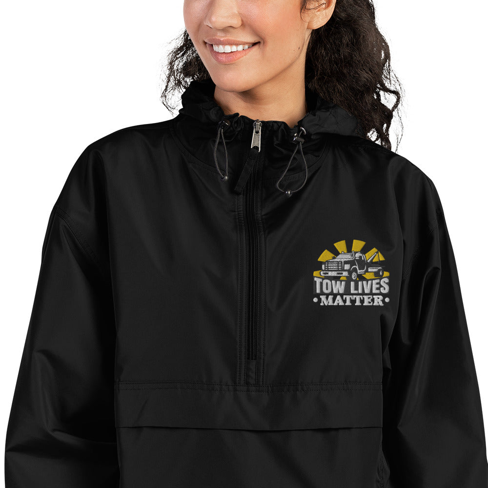 Towlivesmatter Embroidered Jacket - view 4