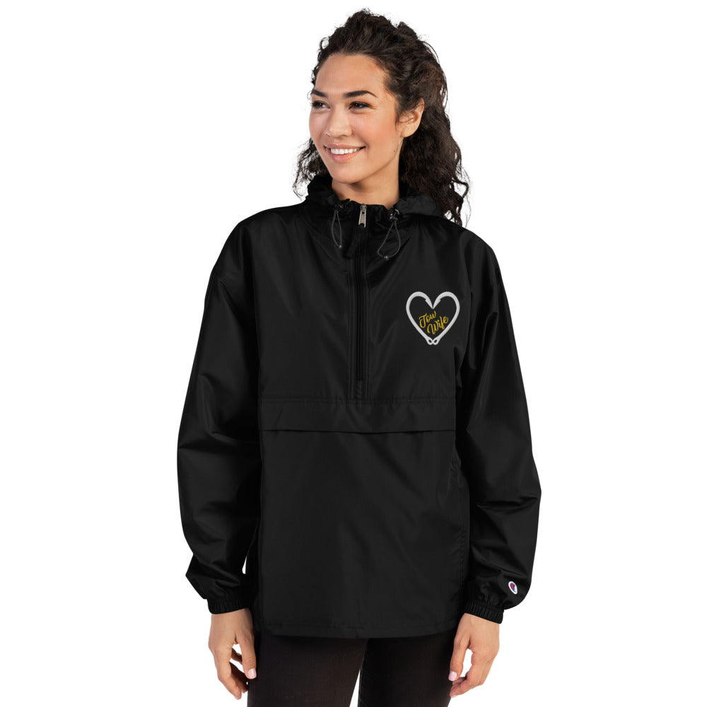 Tow Wife Embroidered Champion Packable Jacket - view 6