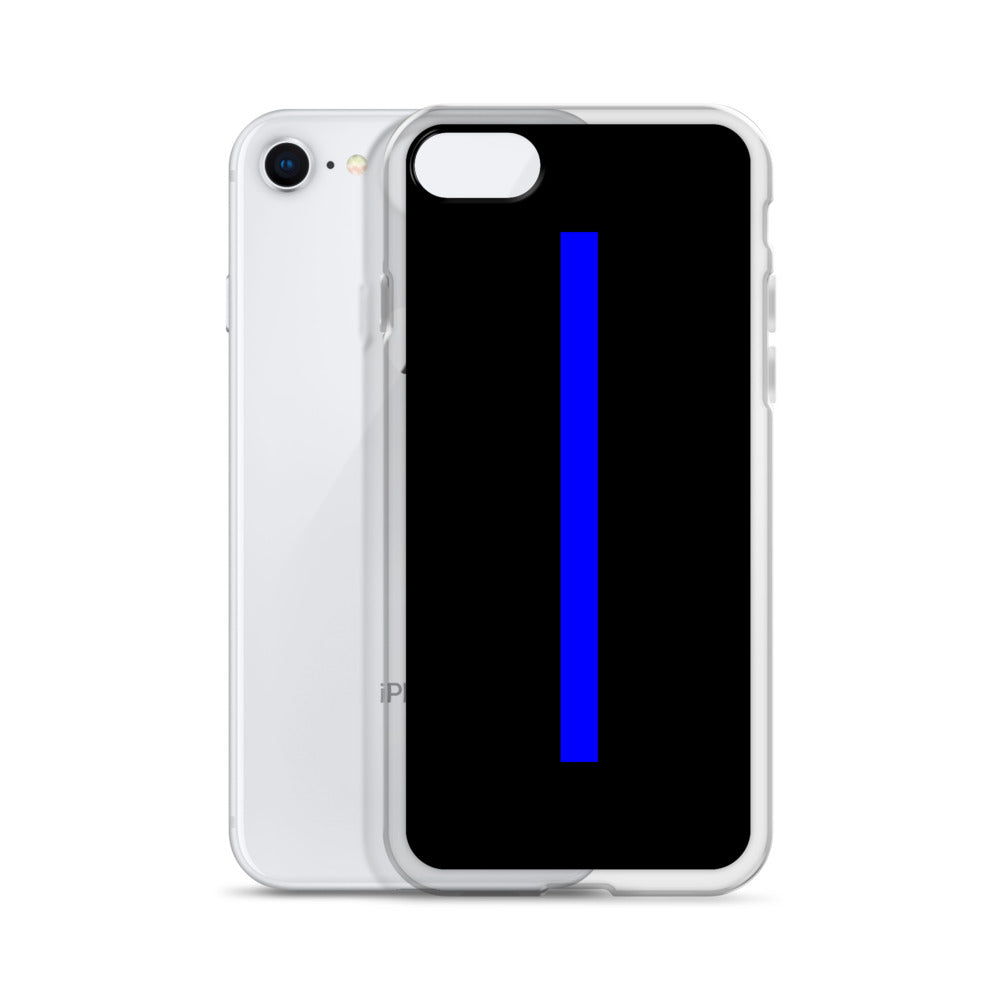 Thin Blue Line iPhone Case
