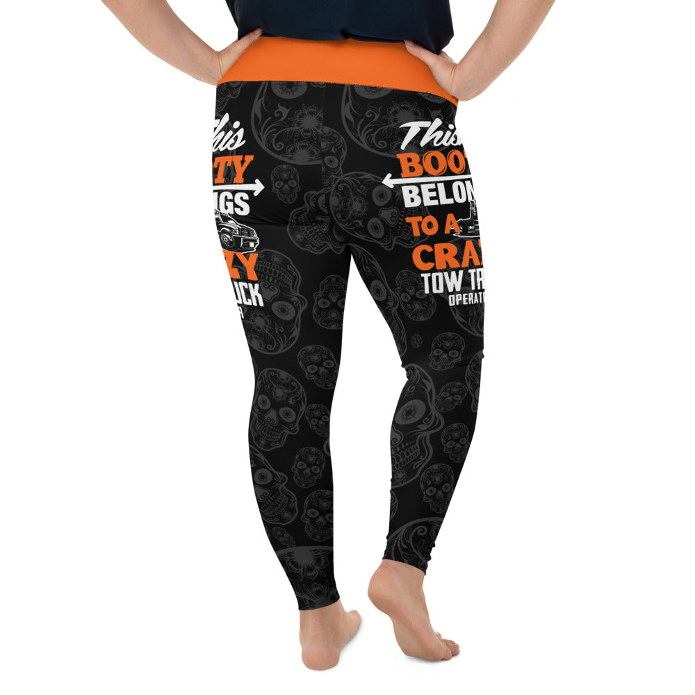 This Belongs TowTruck (Operator) Plus Size Leggings - view 2