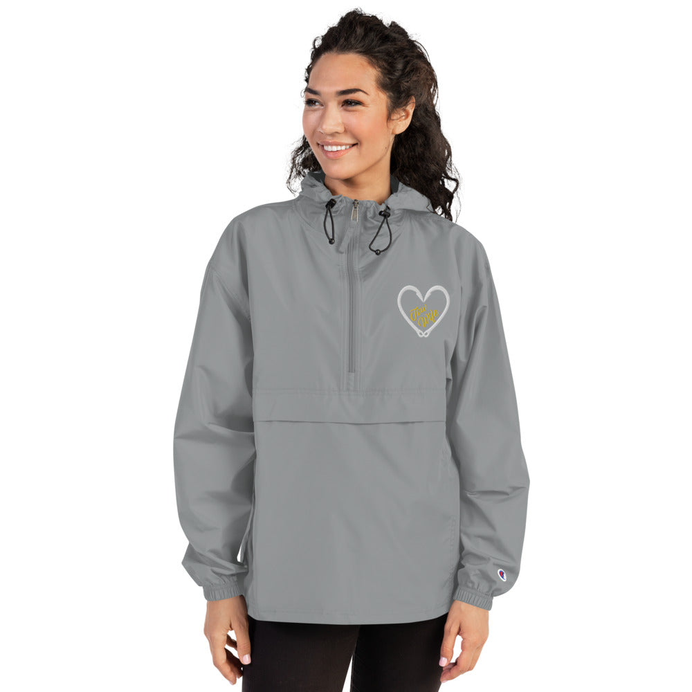 Tow Wife Embroidered Champion Packable Jacket - view 10