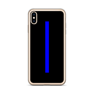 Thin Blue Line iPhone Case