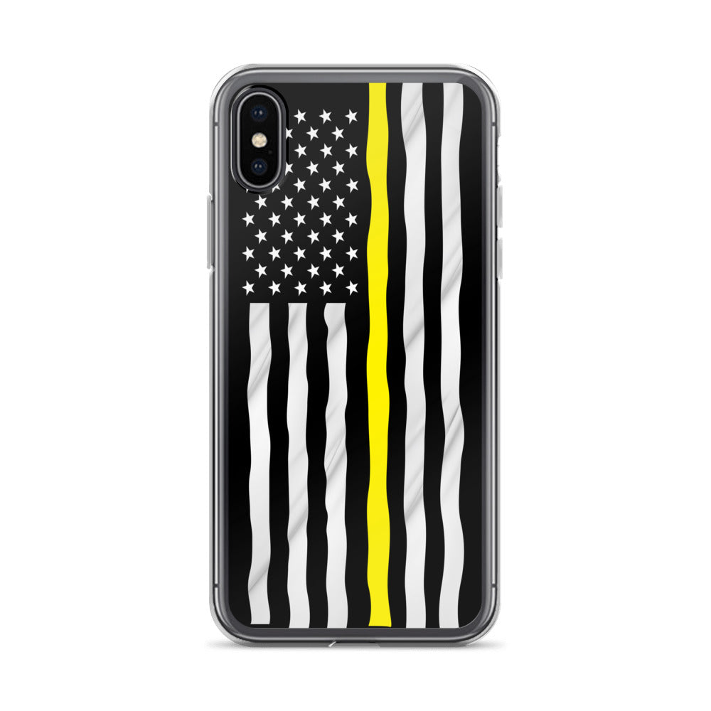 Yellow line iPhone Case - view 5