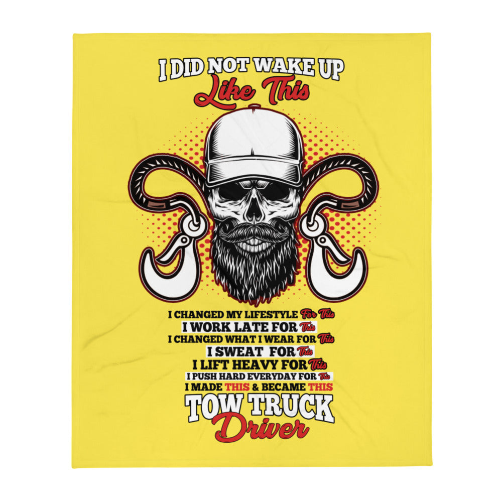 Proud Tow Truck Driver Blanket - view 2