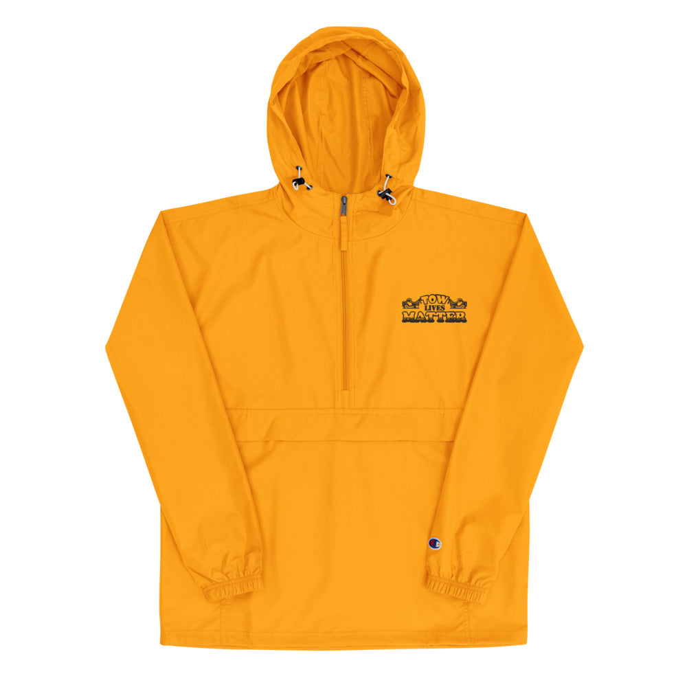 Towlivesmatter Embroidered Packable Jacket - view 3