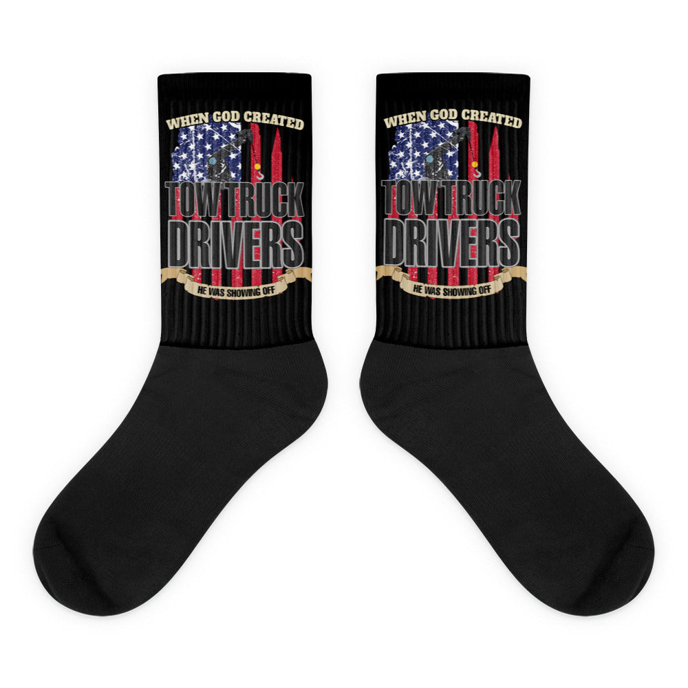 Tow Truck Driver Socks