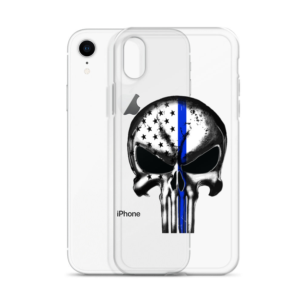 Thin Blue Line iPhone Case