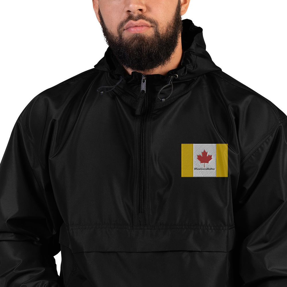 #Towlivesmatter Canadian Embroidered Jacket