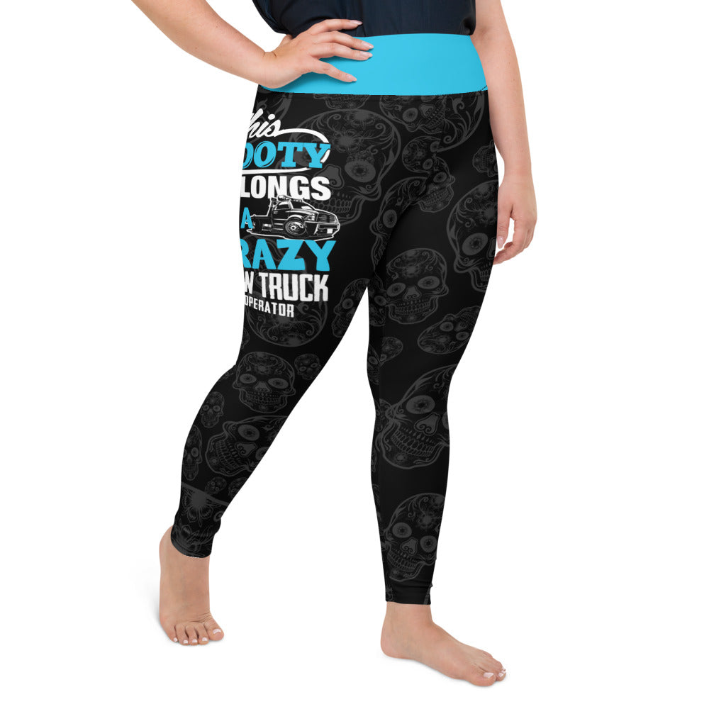 This Belongs TowTruck (Operator) Plus Size Leggings - view 3